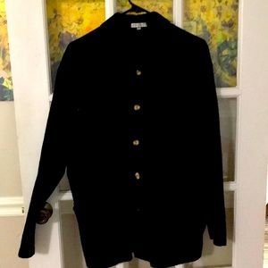 Loose black jacket